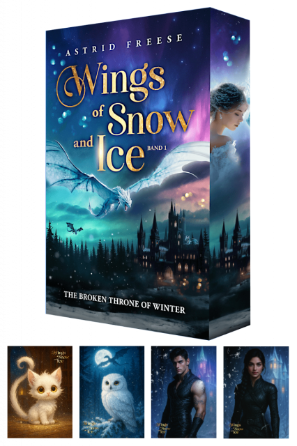 Wings of Snow and Ice  - The Broken Throne of Winter inkl. 4er Set Charakterkarten